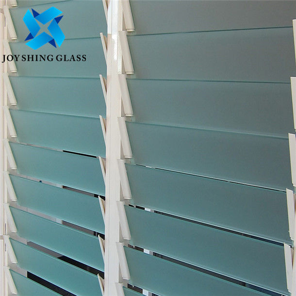 Χρωματισμένο Louver γυαλί 4mm βαμμένο φύλλο γυαλιού 5mm 6mm 8mm πάχος