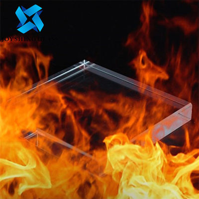 Αλεξίπυρα μετριασμένα φύλλα γυαλιού Borosilicate για την οικοδόμηση/τα έπιπλα