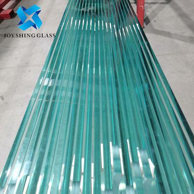 Προσαρμοσμένο 19mm Ultra Clear Tempered Glass Τείχος κουρτίνας