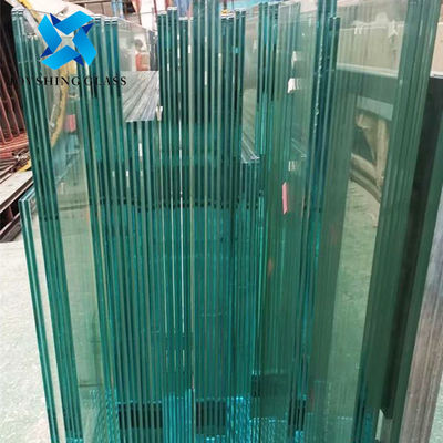 Διαυγές στρωμένο γυαλί 3300*2140mm PVB Φιλμικό στρωμένο γυαλί