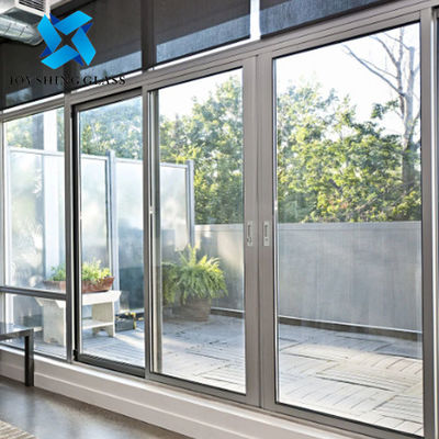 Προσαρμοσμένες 4mm + 0,76PVB + 4mm laminated γυάλινες συρόμενες πόρτες